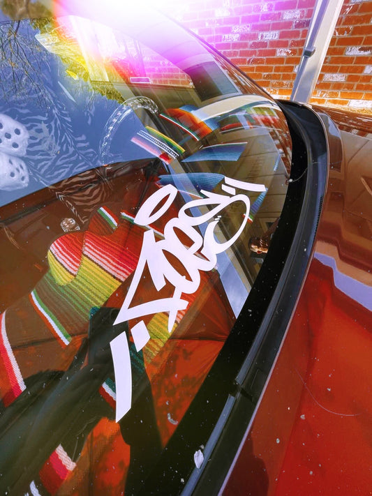 OG FOES windshield Banner